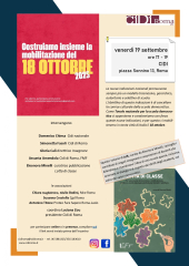 Verso il 18 OTTOBRE